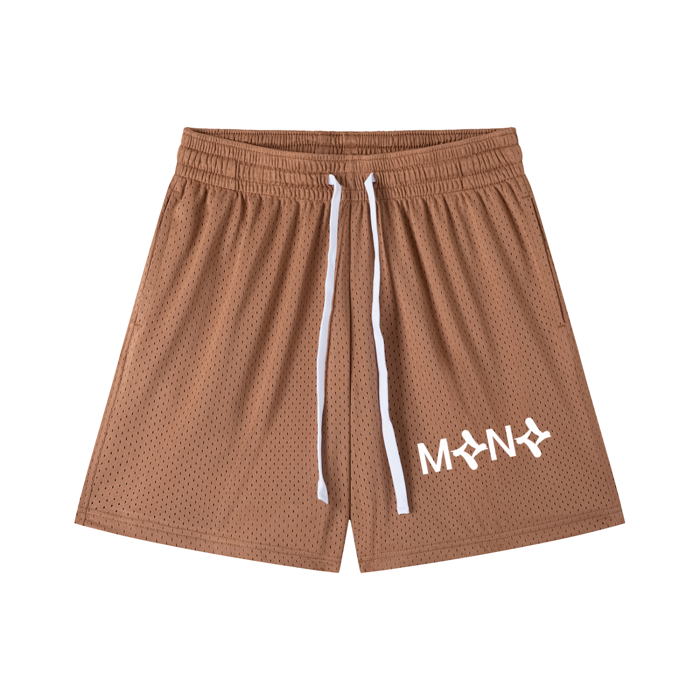 Mono - Text Logo - Mesh Sports Shorts