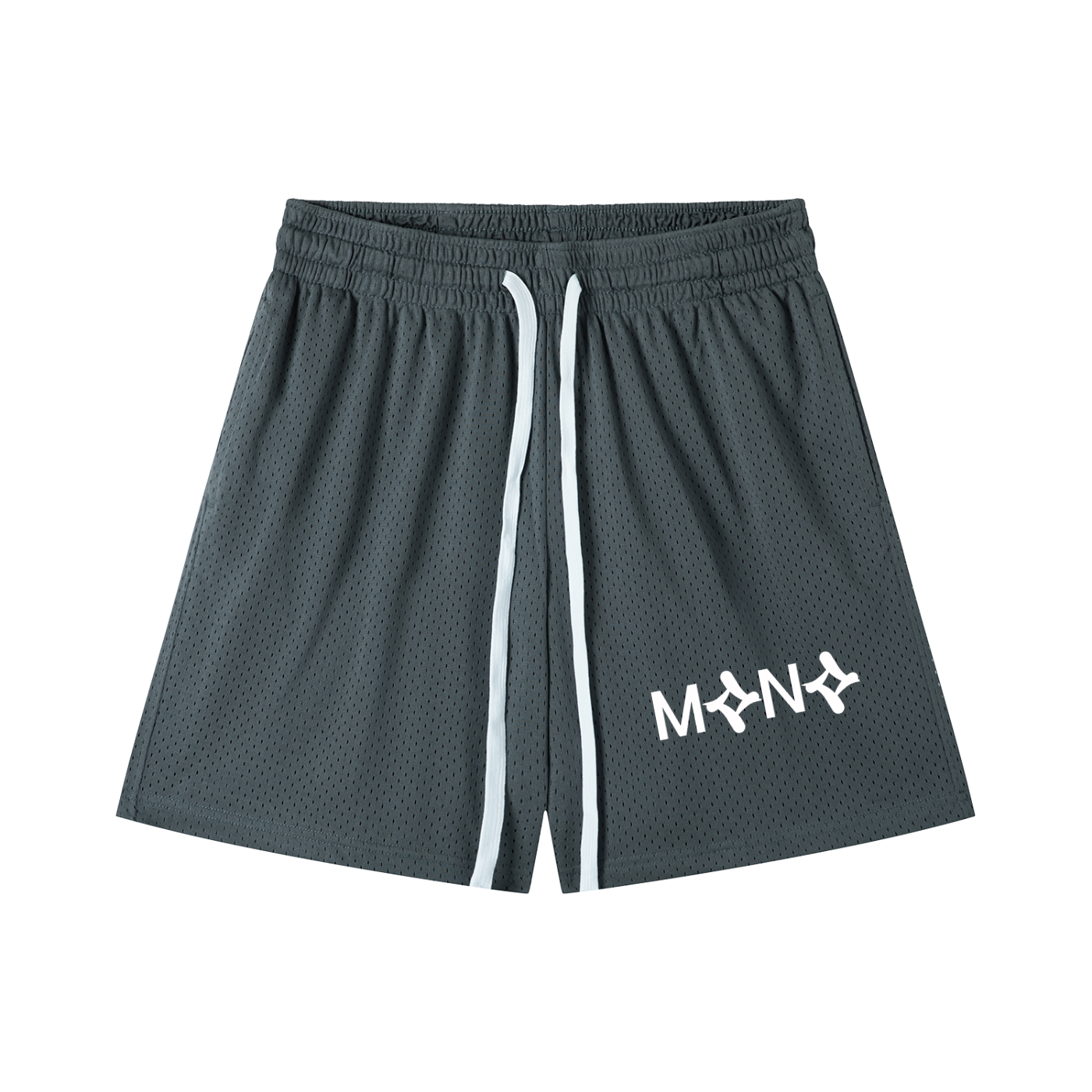 Mono - Text Logo - Mesh Sports Shorts