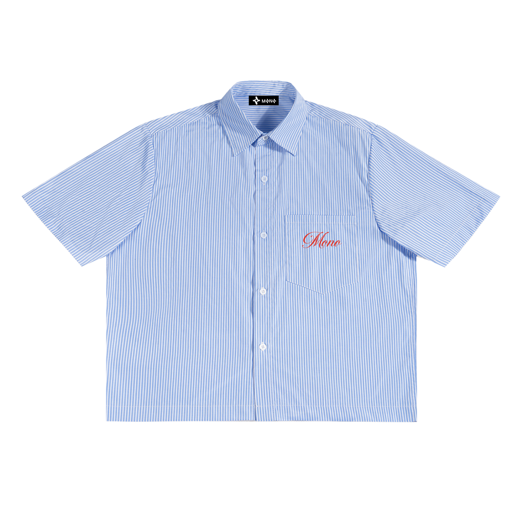 Mono - Over sized boxy button up