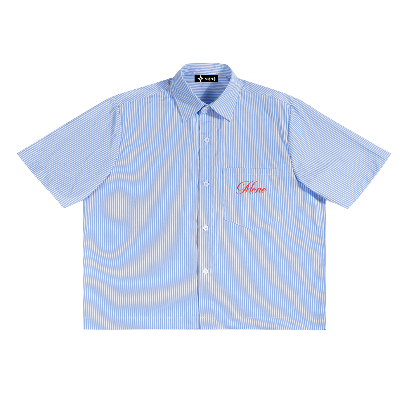 Mono - Over sized boxy button up