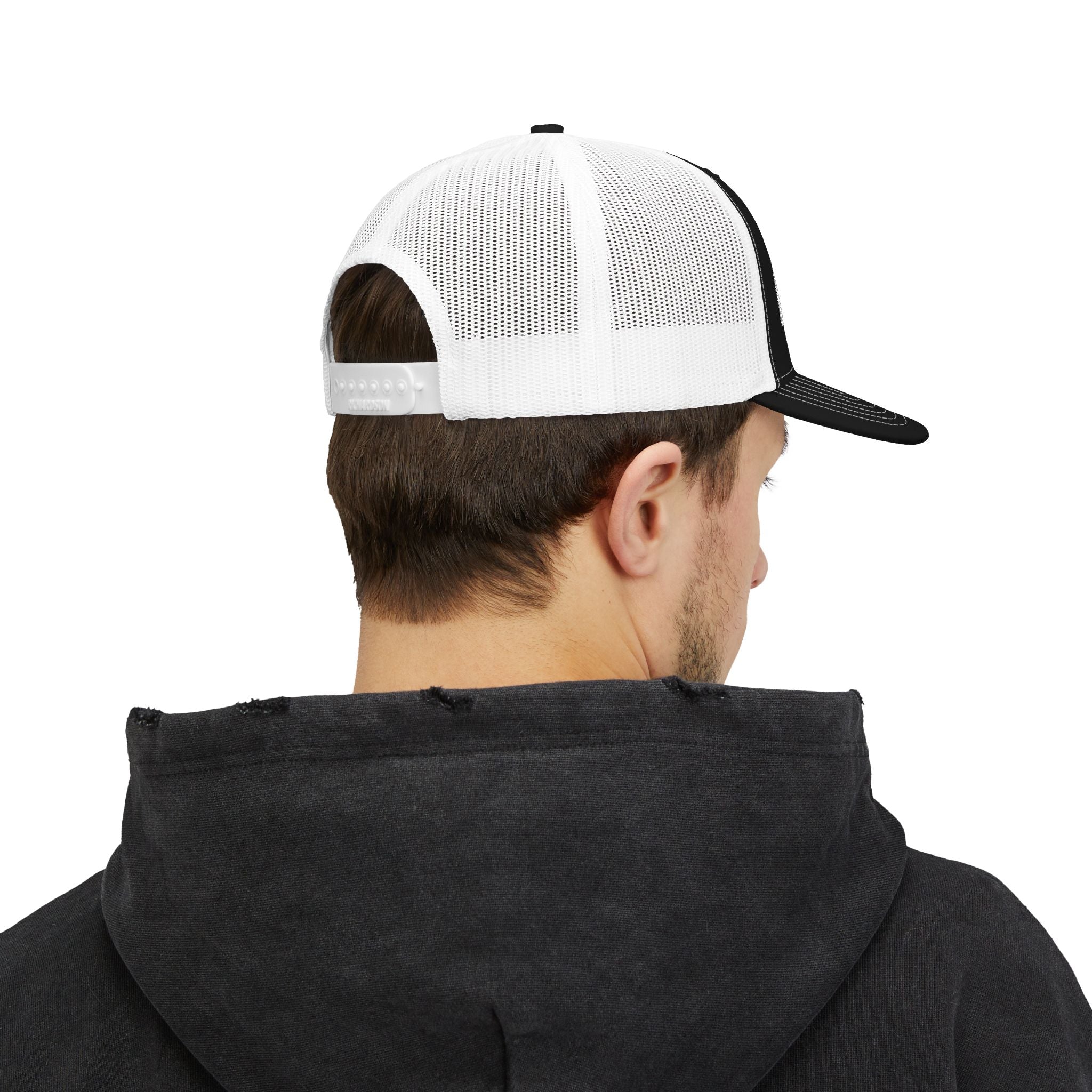 Mono - Text -  Snapback Trucker Cap (Embroidery)