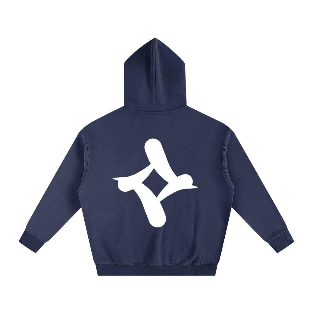 Mono - White Logo - Oversize Hoodie