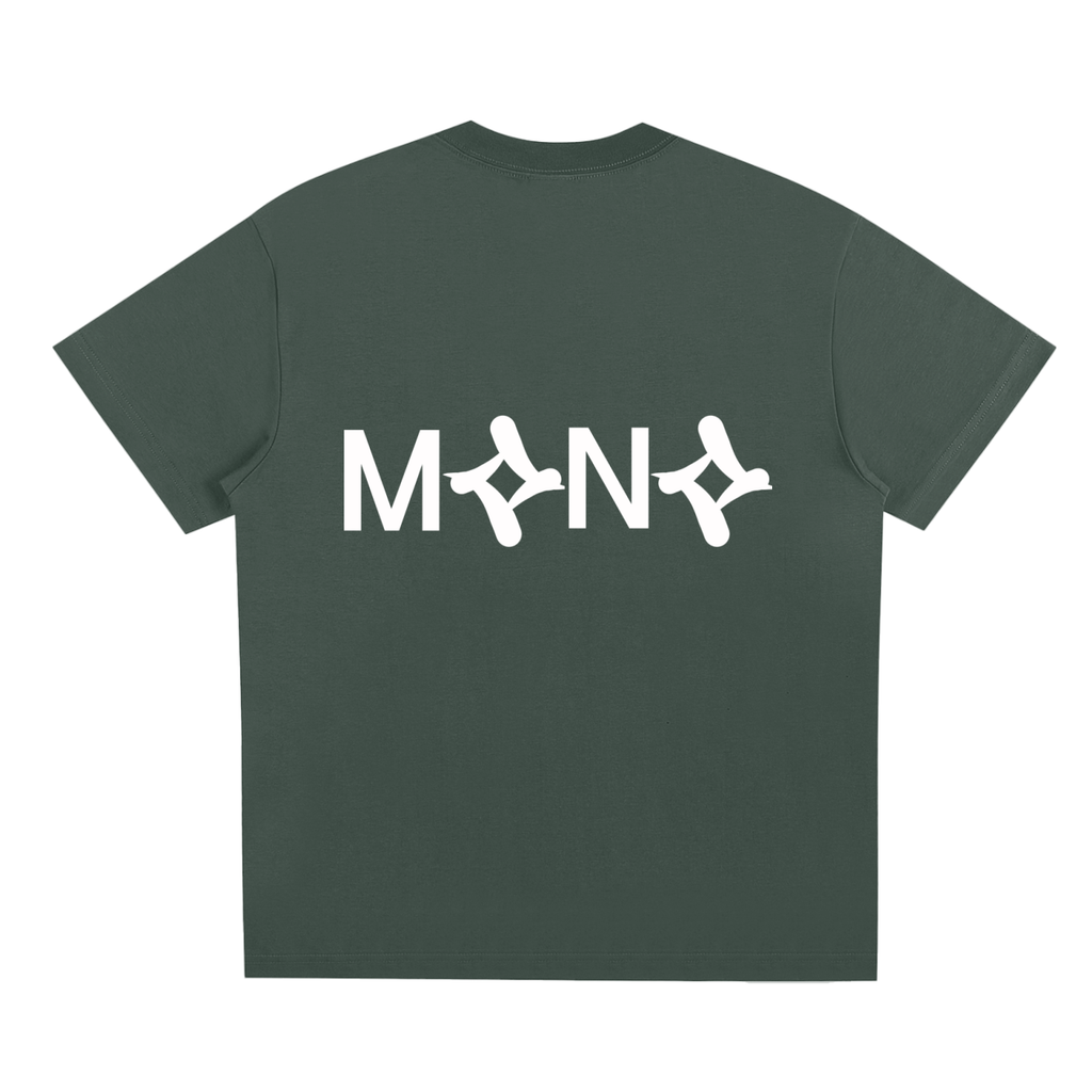 Mono - Text And Symbol Logo - T-Shirt