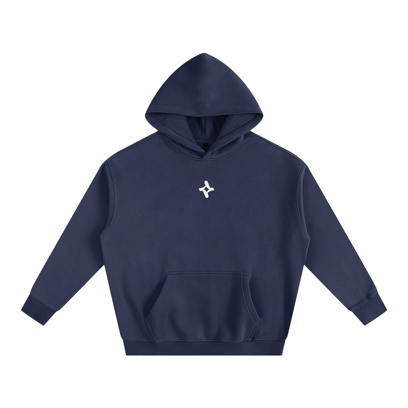 Mono - White Logo - Oversize Hoodie