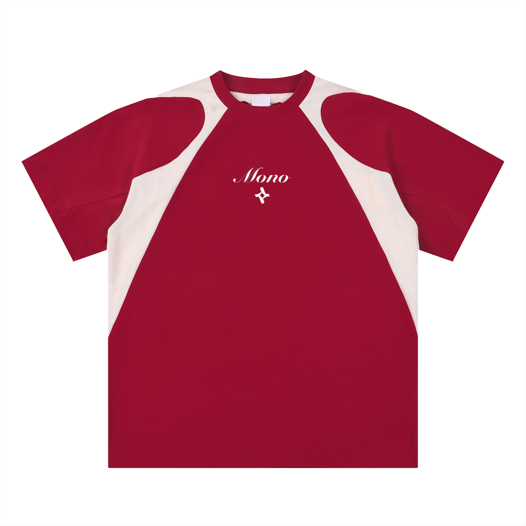 Mono - Contrast  Cotton T-Shirt