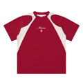 Mono - Contrast  Cotton T-Shirt
