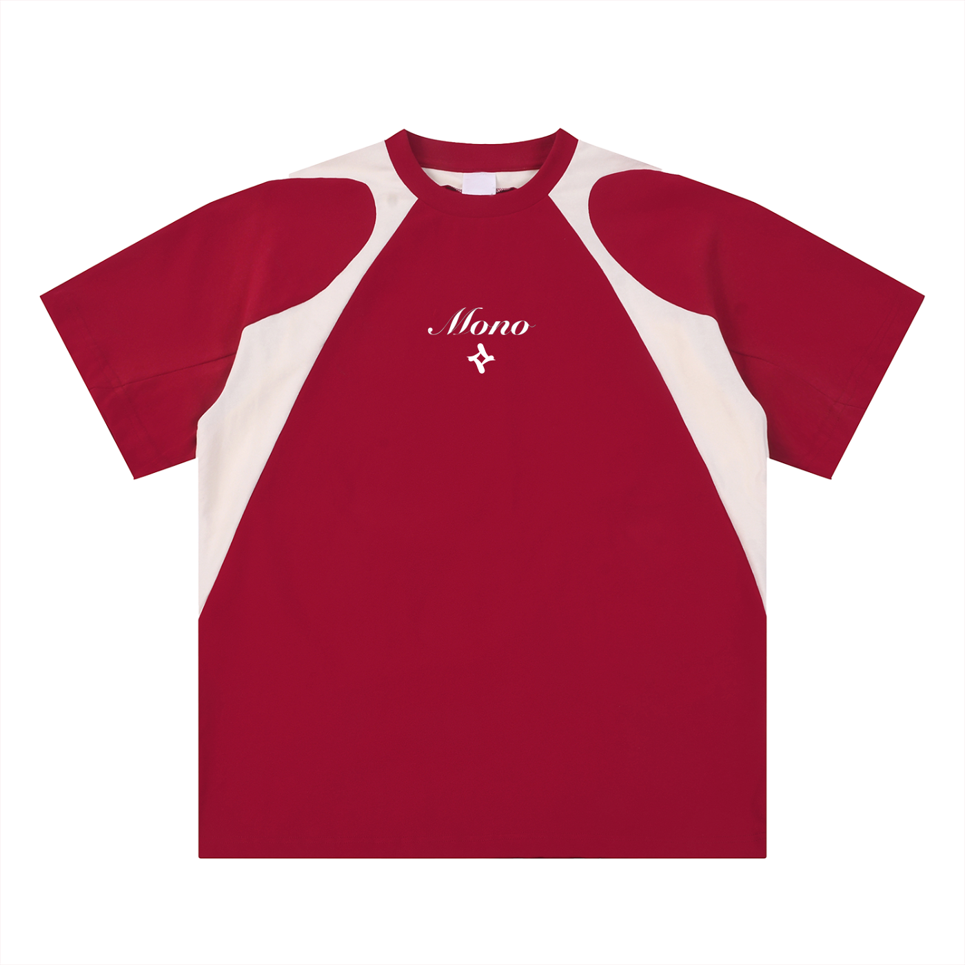 Mono - Contrast  Cotton T-Shirt