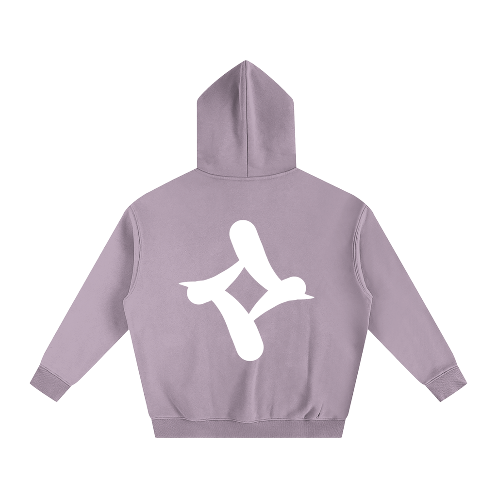 Mono - White Logo - Oversize Hoodie