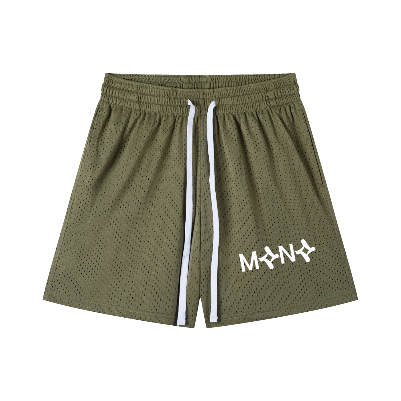 Mono - Text Logo - Mesh Sports Shorts