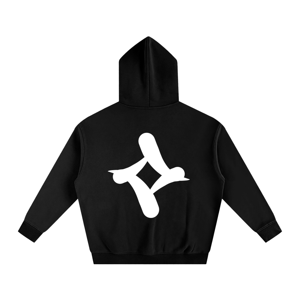 Mono - White Logo - Oversize Hoodie