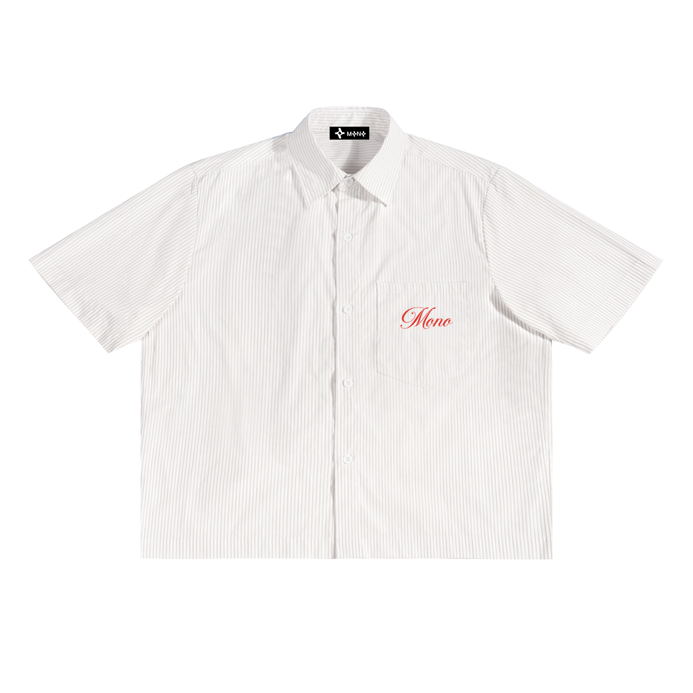 Mono - Over sized boxy button up