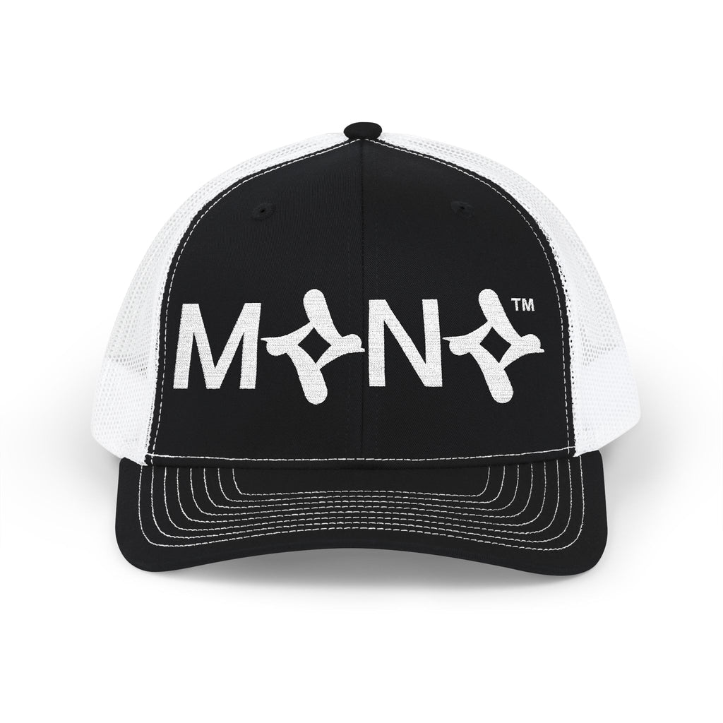 Mono - Text -  Snapback Trucker Cap (Embroidery)