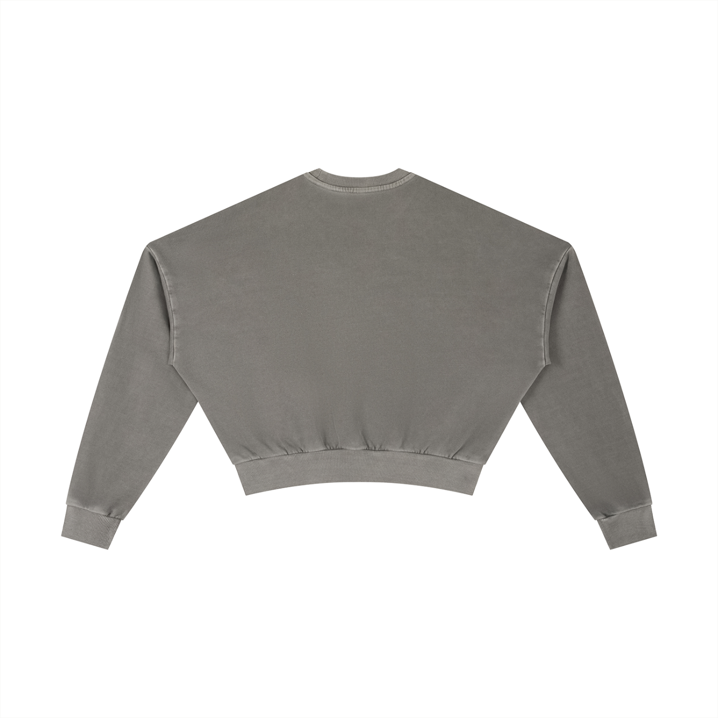 Mono - Text - Vintage Women's Cropped Sweatshirt