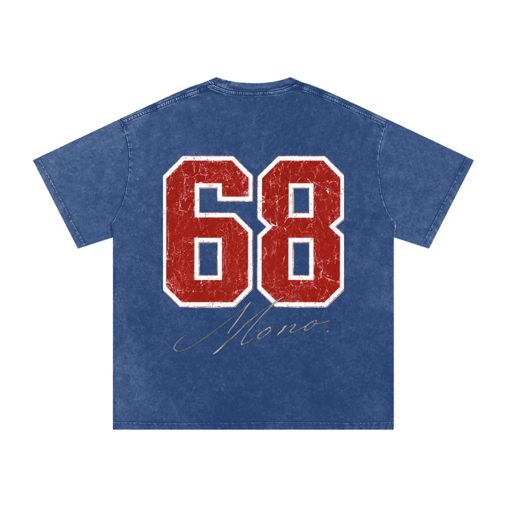 Vintage Varsity T-shirt - Blue