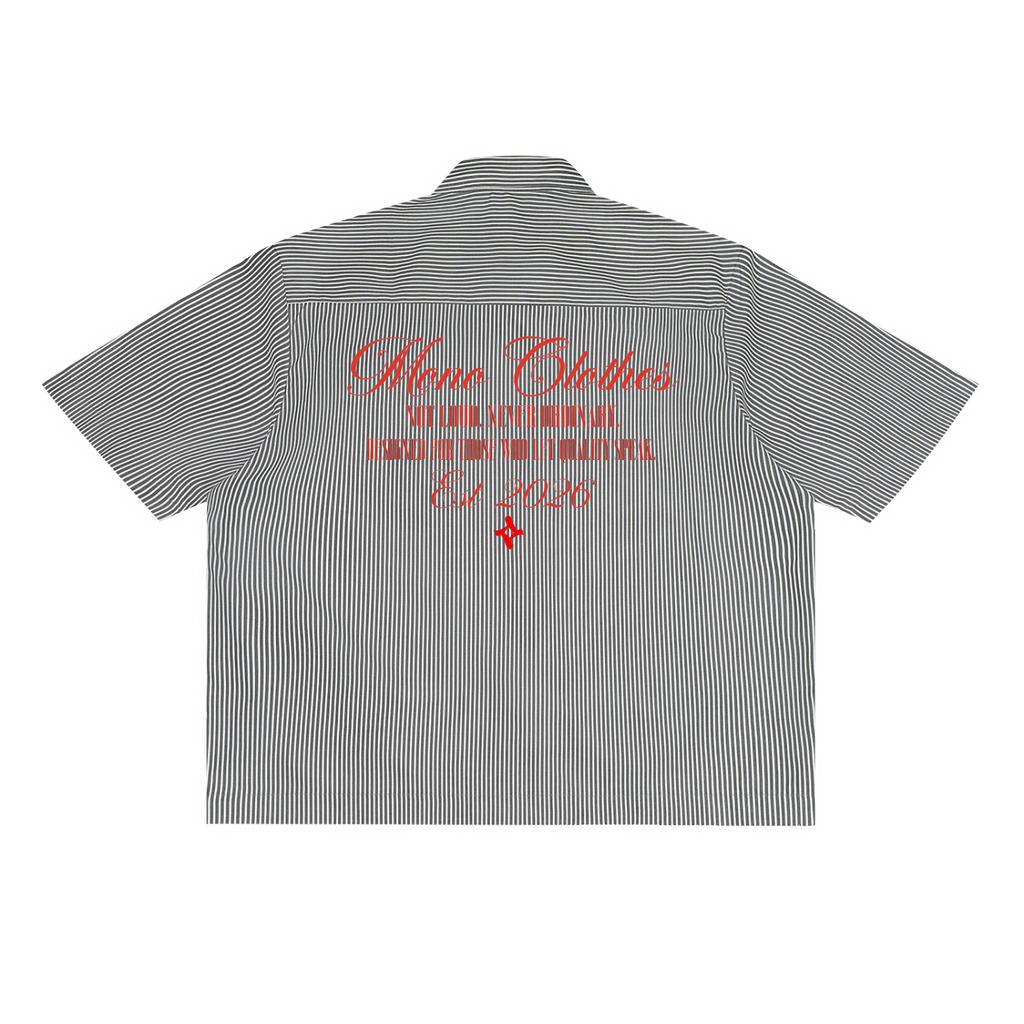 Mono - Over sized boxy button up
