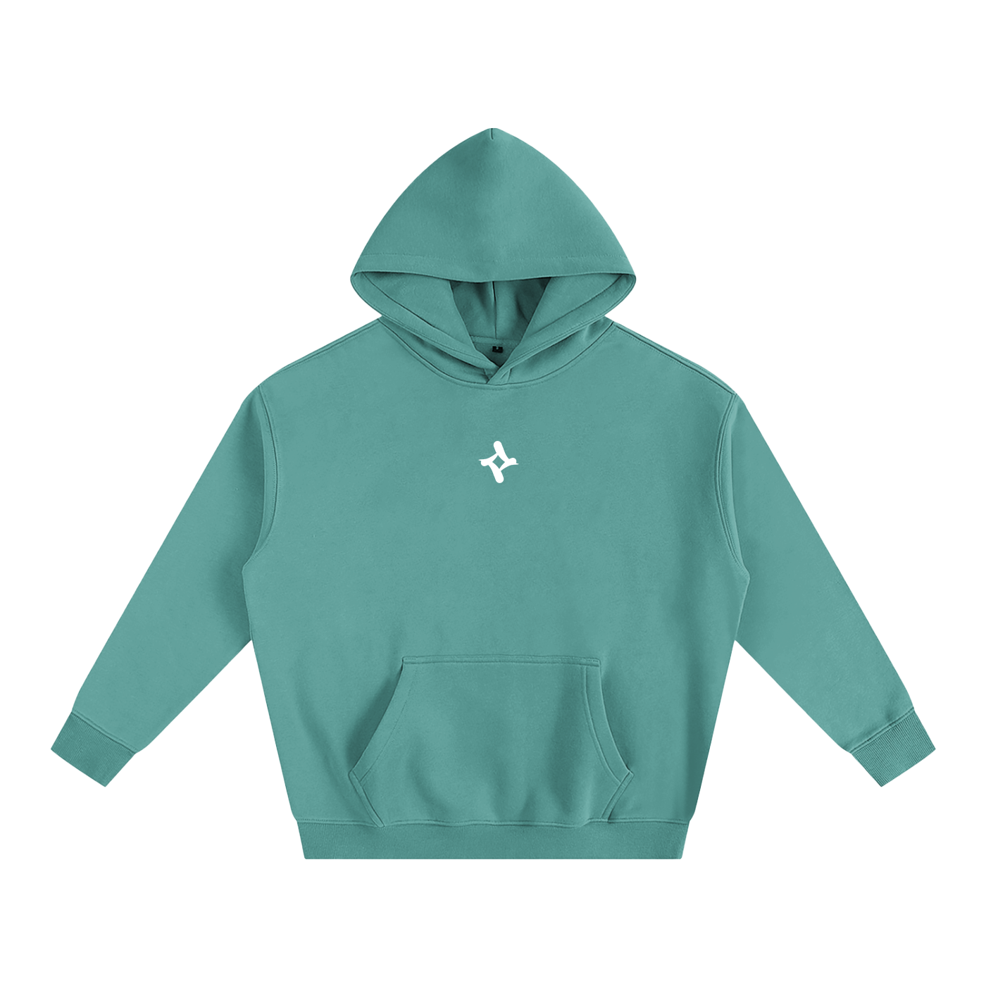 Mono - Text And Symbol Logo - Oversize Hoodie