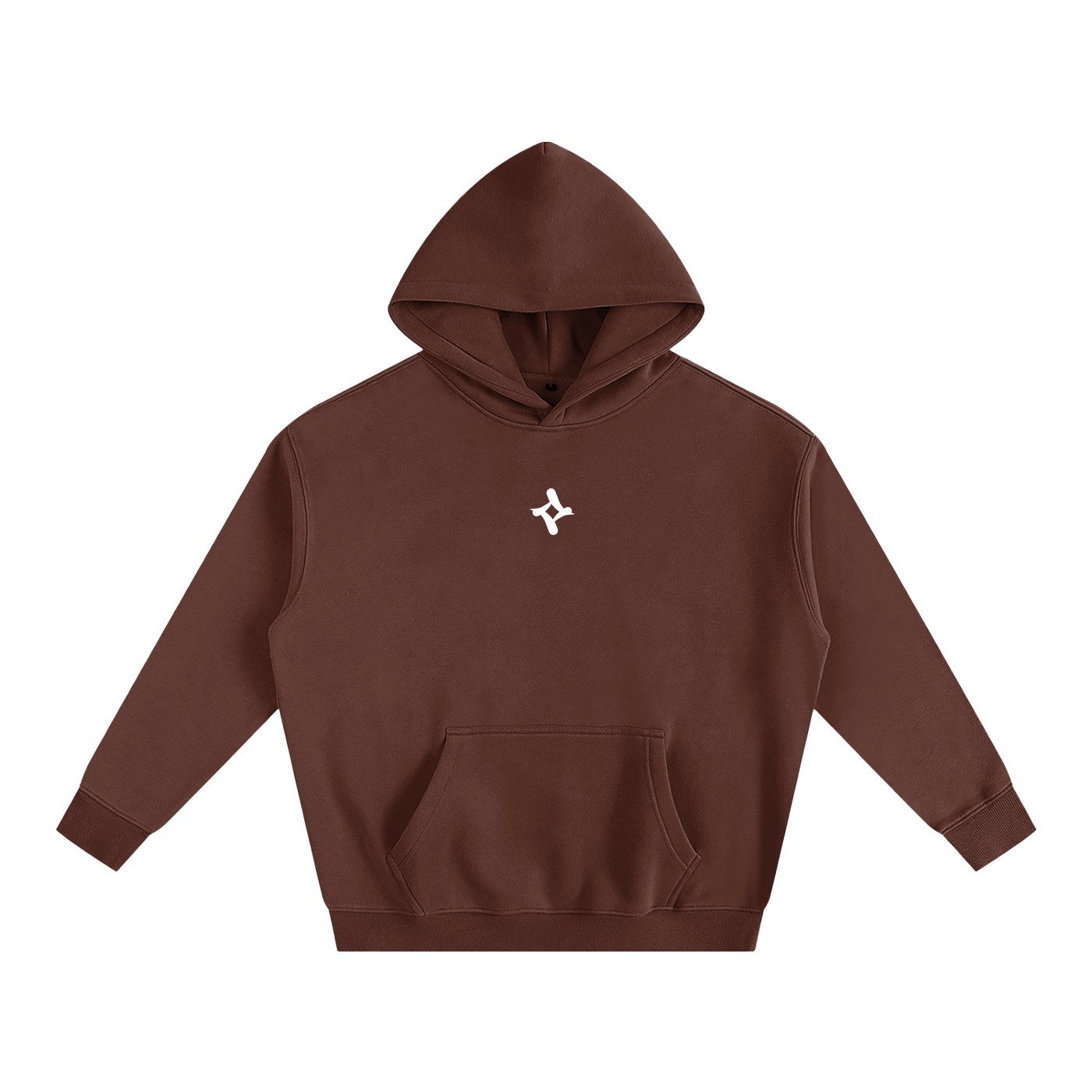 Mono - Text And Symbol Logo - Oversize Hoodie