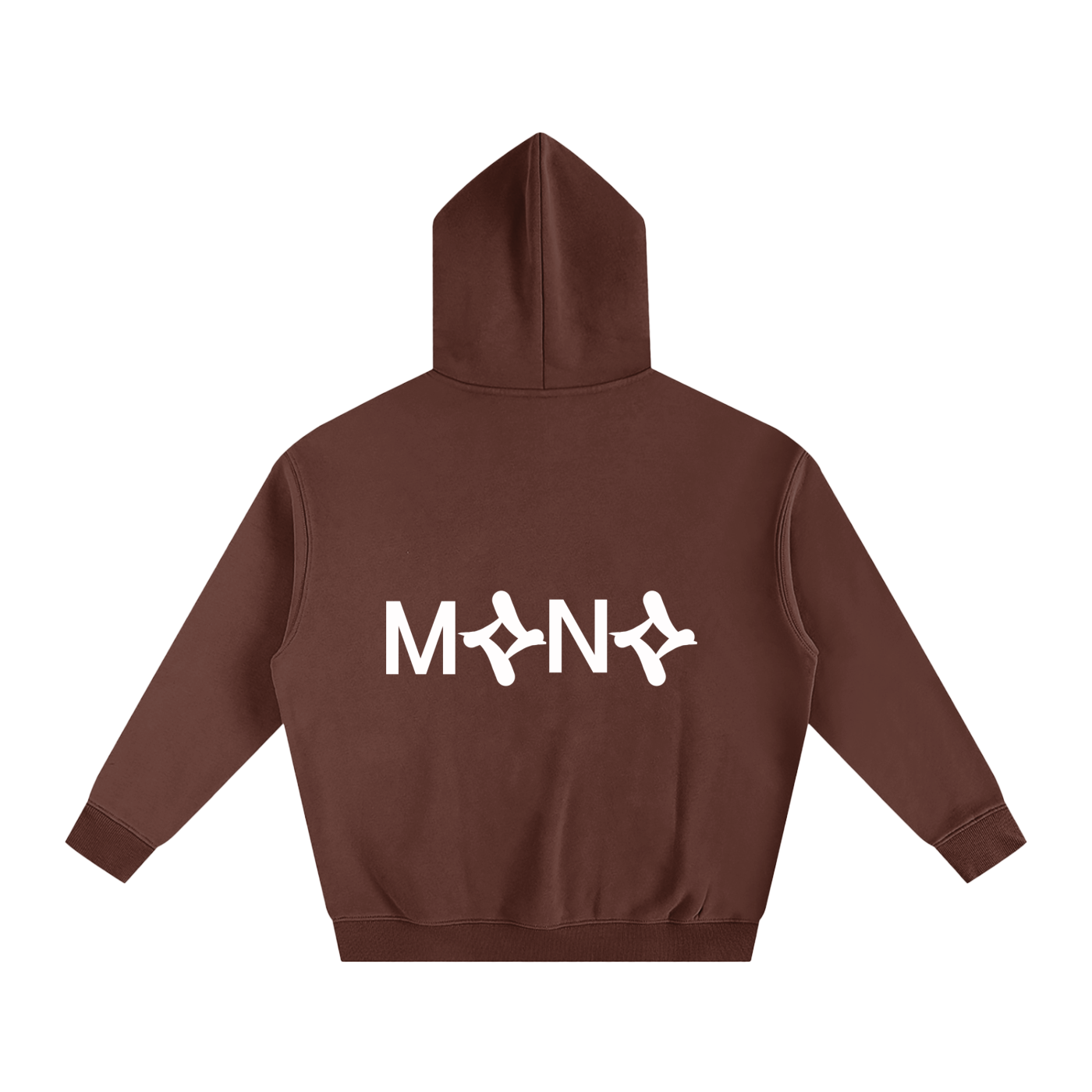 Mono - Text And Symbol Logo - Oversize Hoodie