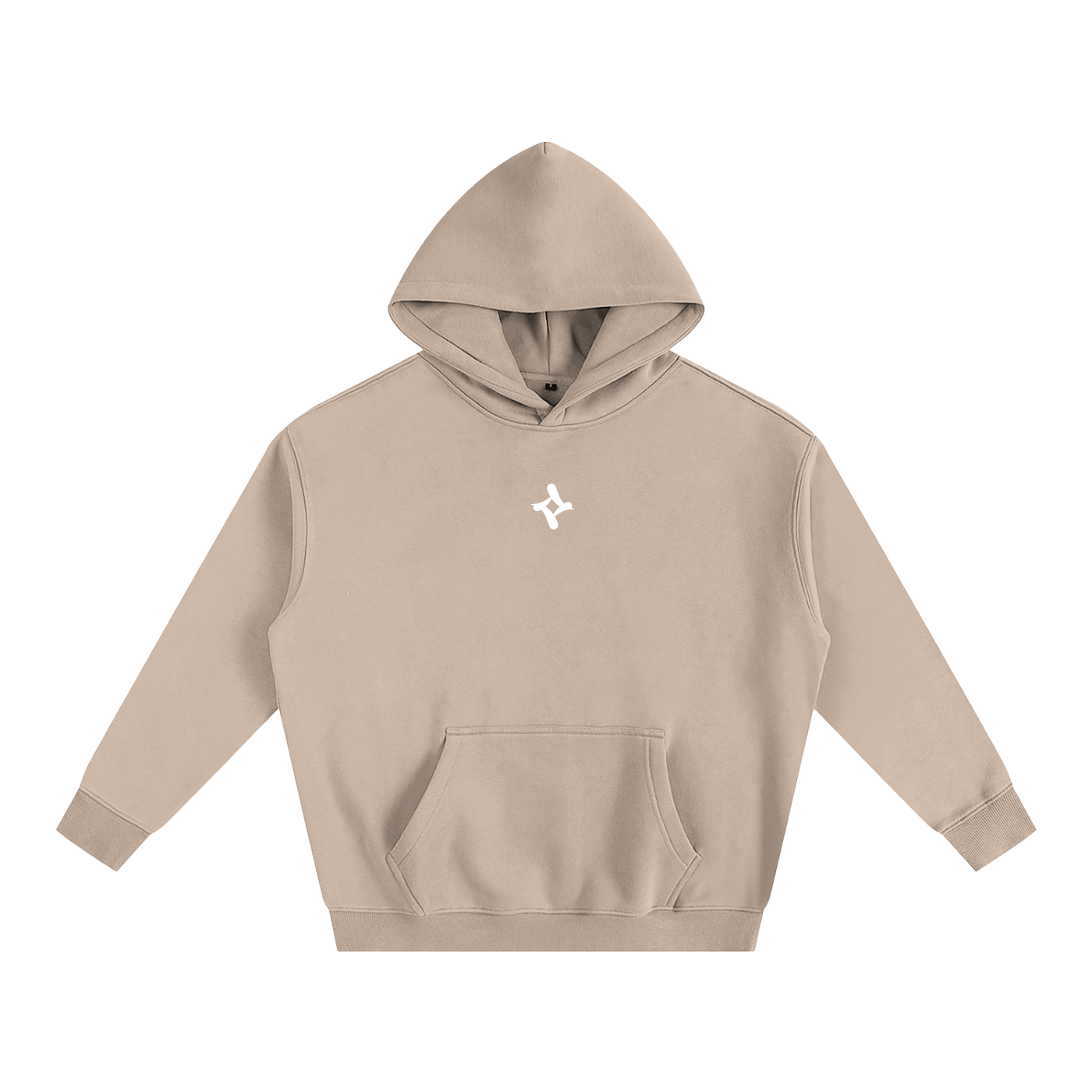Mono - White Logo - Oversize Hoodie
