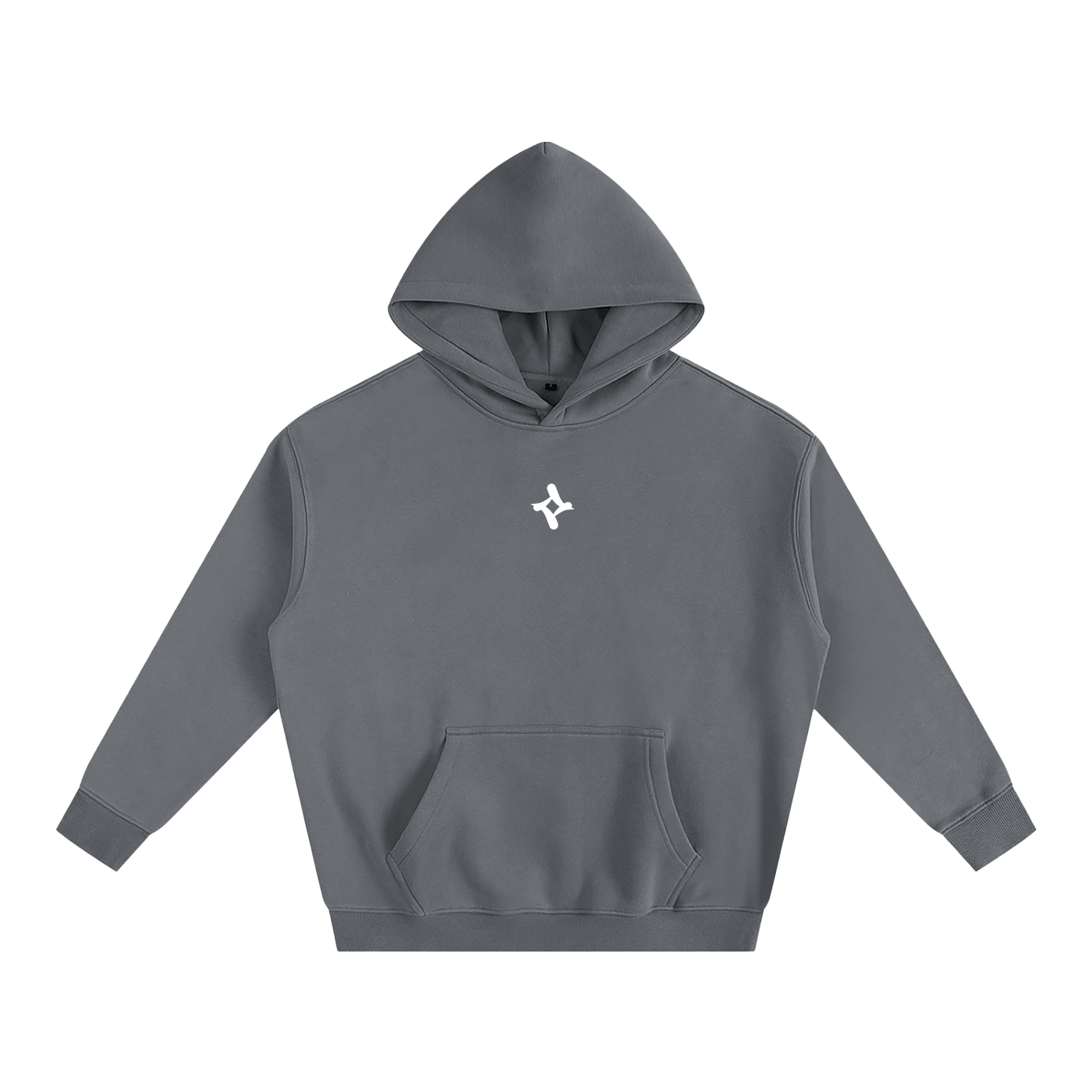 Mono - White Logo - Oversize Hoodie