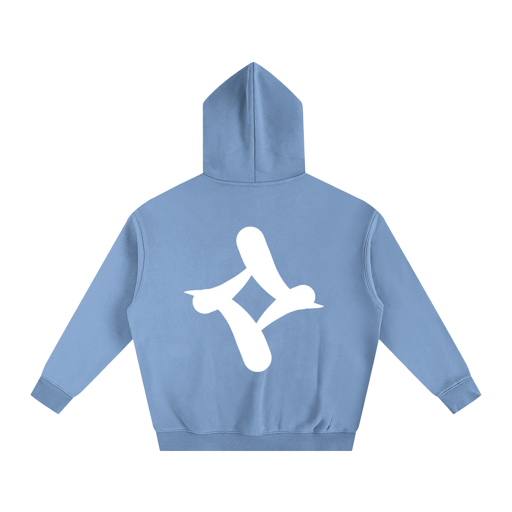 Mono - White Logo - Oversize Hoodie