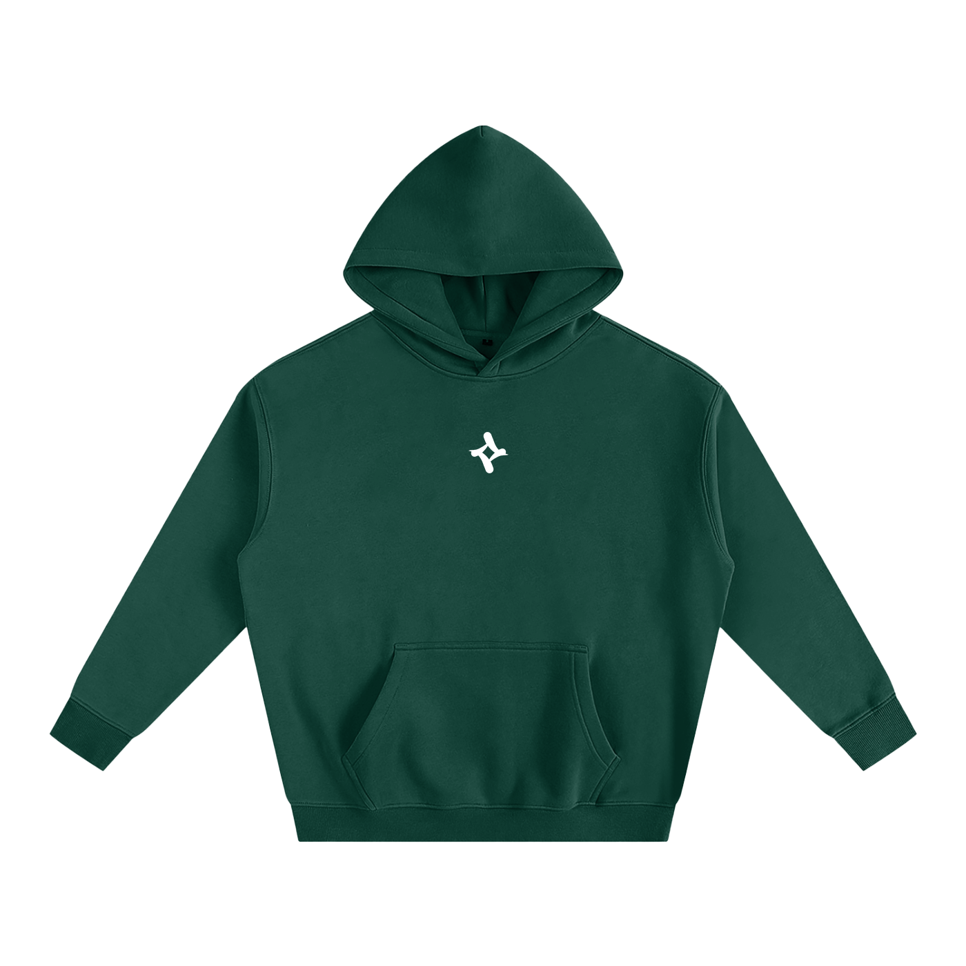 Mono - Text And Symbol Logo - Oversize Hoodie