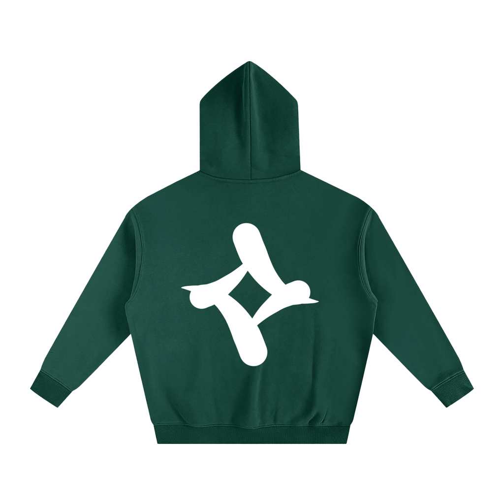 Mono - White Logo - Oversize Hoodie